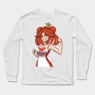 Pepperoni-Queen Long Sleeve T-Shirt